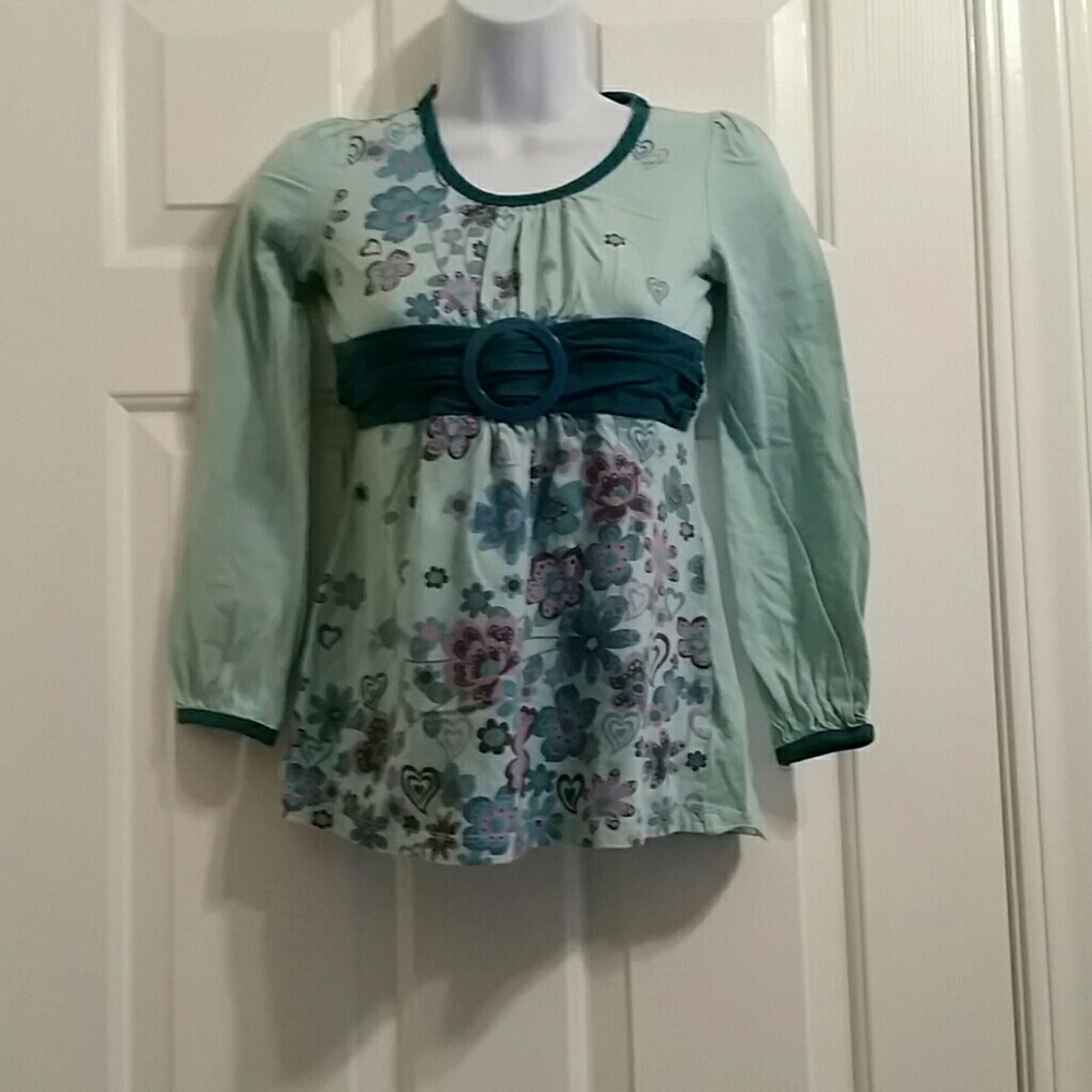 F.A.NG blue long sleeve M 8/10